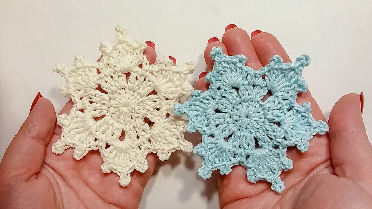 Small Snowflake, Free Crochet Pattern – GoldenLucyCrafts