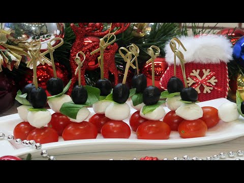 3 Canape Recipes for the New Year's Table