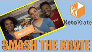 Smash the Krate | Trying everything in the April 2023 Keto Krate