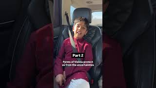 Travel with Faith and not fear #twinbrothers #spirituallearning #nriparenting #culturalroots