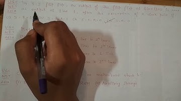 UGC NET 2018 Questions On Combinational And Sequential Circuits