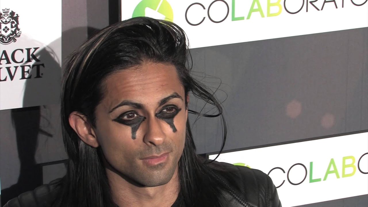 Adi Shankar arriving to the Colaborator dot com Launch Party @adishankarbrand