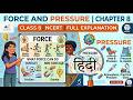 Class 8 Chapter 8 बल और दाब-Force and Pressure