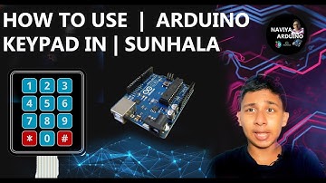 how to use Arduino keypad Sinhala✔