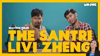 REAKSI SANTRI MENONTON TRAILER THE SANTRI KARYA LIVI ZHENG