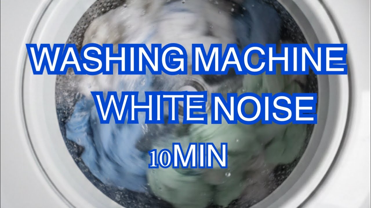 Real Laundry Sounds for Relaxing Night(10 Min)