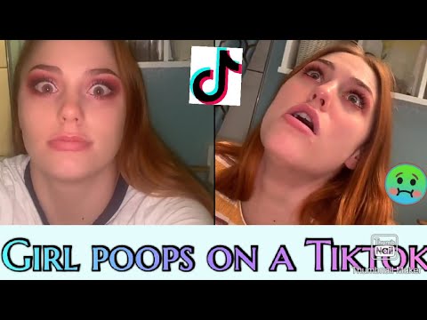 Sick TikTok girl poops viral tiktok