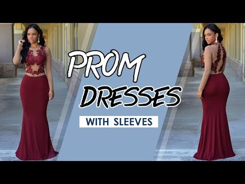 buying-cheap-mermaid-burgundy-long-sleeve-prom-dress-online-|-millybridal-long-dresses