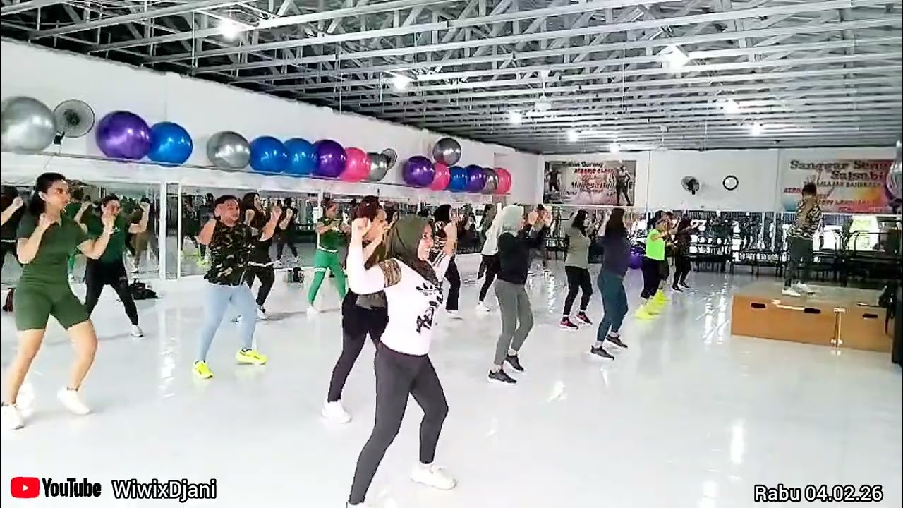 Aerobic Choreo Pemula levelUp Class, Ss Salsabila BkL Rabu 040226 | Wiwix Djani 
