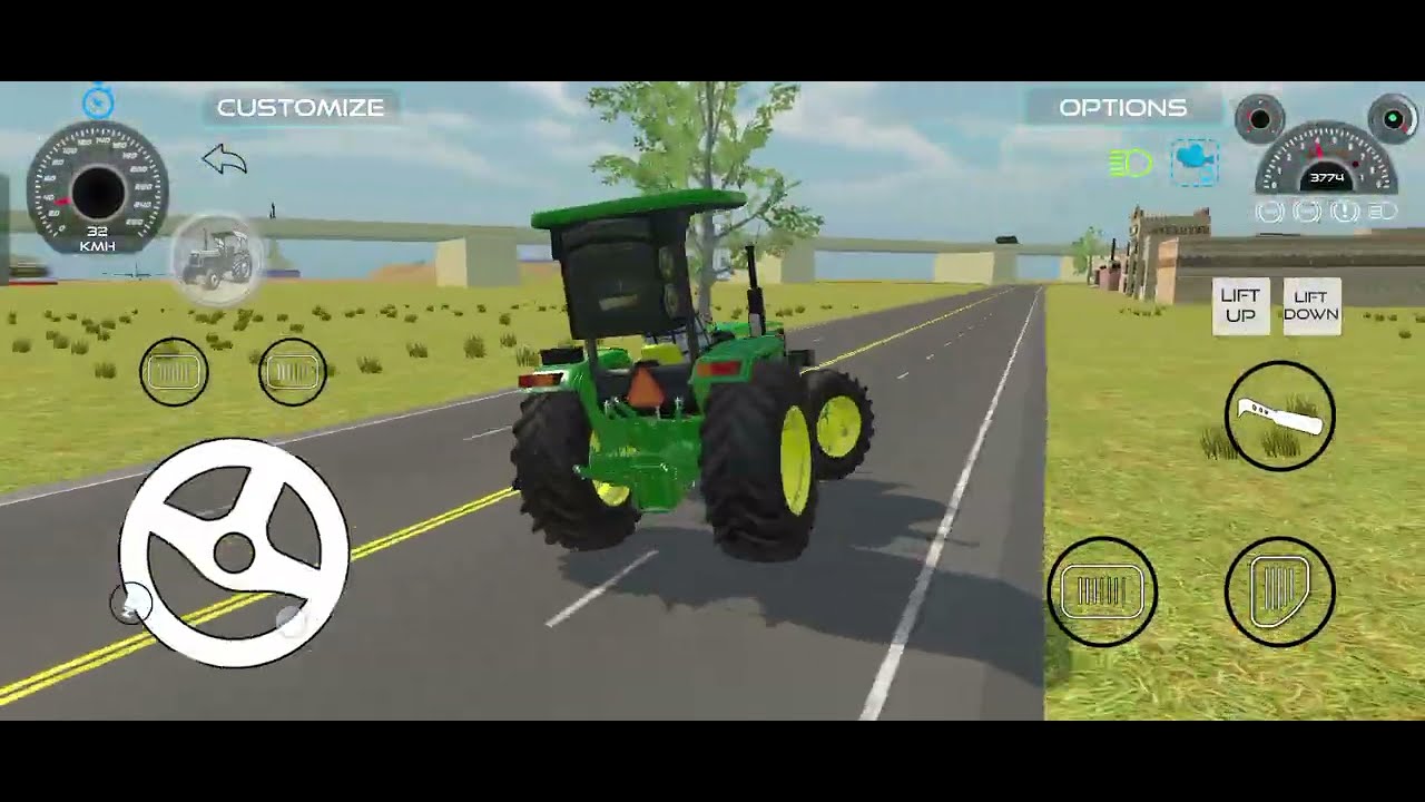 John Deere  इतनी ताकत कर दी आगेसे उठने लगा है 🫶❤️‍🩹#games 