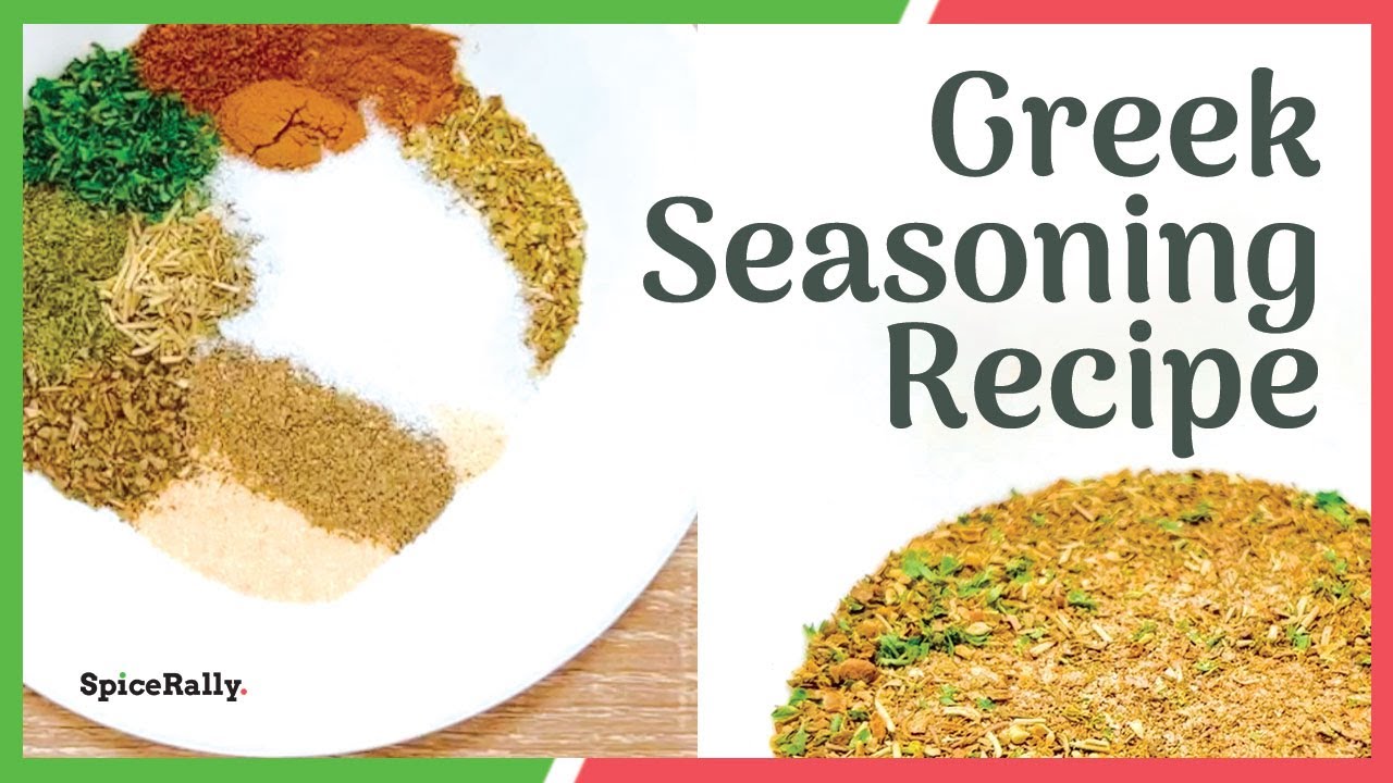 The Best Homemade Greek Seasoning Mix Ever! - Ally's Cooking