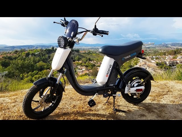 Gigabyke Electric Bicycle "Scooter" eBike! - YouTube