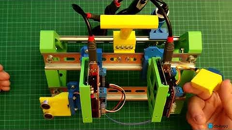 Demonstration: Arduino on a DIY din rail