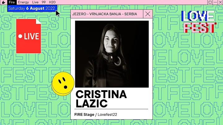 Cristina Lazic at Lovefest 2022 | FIRE STAGE