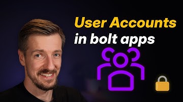 Adding user authentication to your bolt.new app