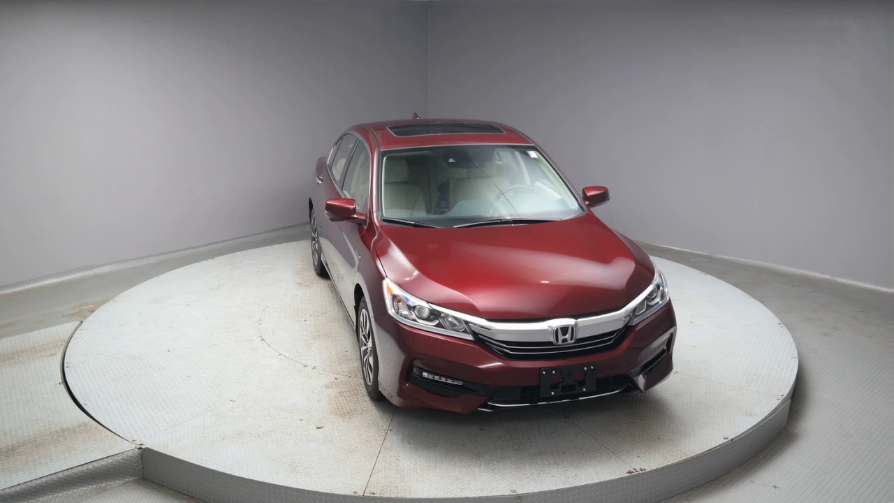 2017 Crimson Red Pearl Honda Accord Hybrid Sedan 