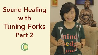 Sound Healing with Tuning Forks Part 2 #soundhealing   #soundheals   #vibrationalhealing