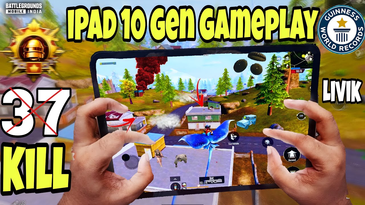 ipad 10th Generation 37 Kill Gameplay 🤔iPad 10 bgmi Test 60fps | 90fps ...