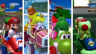 Mario Kart: Double Dash!! - All Characters Losing Animations