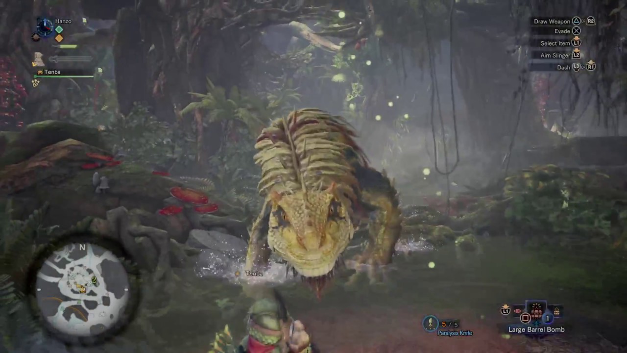 Monster Hunter World Beta Longsword Solo Great Jagras 1