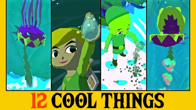 Legend of Zelda: Wind Waker originally had Link play theremin