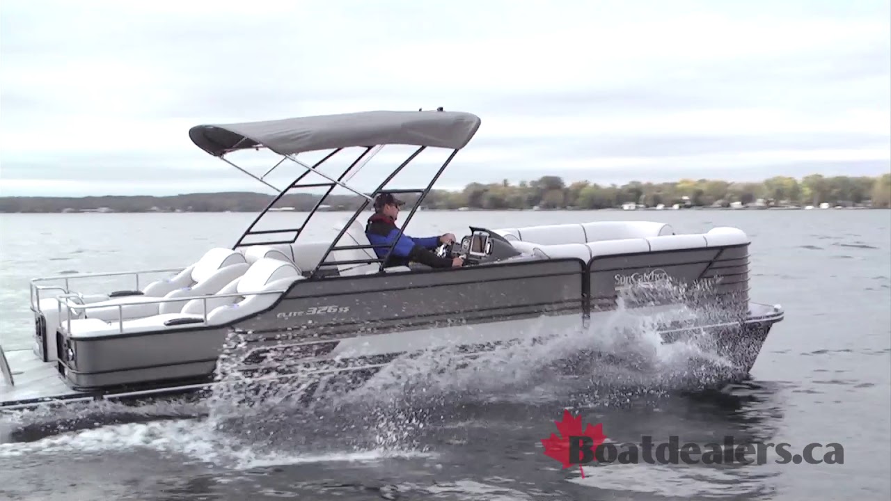 2018 Suncatcher Diamond Elite 326 SS YouTube