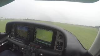 Cirrus Sr22 Ok-Uwe Lklt Takeoff