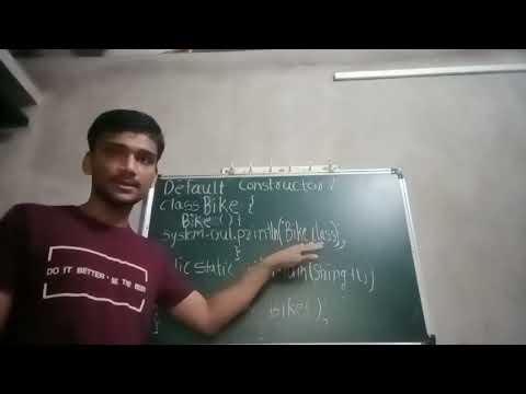 Default Constructor in the java programming. |JavaMaster| Abhishek Mali|