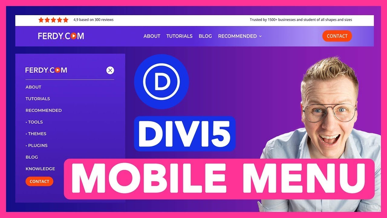 Build A Responsive Header With Mega Menu in Divi 5 (Mobile-Optimized ...
