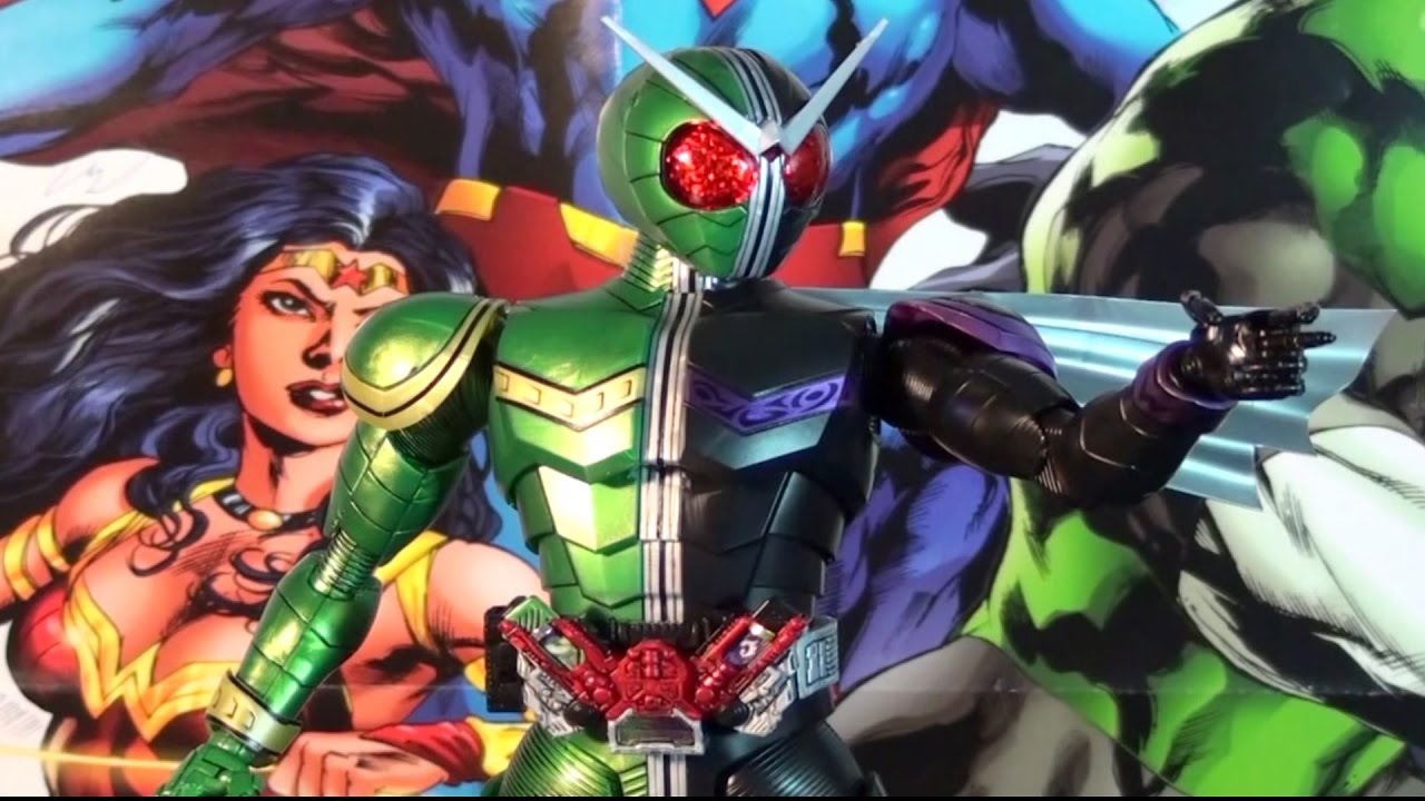 R127 Bandai Figure-Rise MasterGrade Kamen Rider W Double Cyclone Joker Model Kit Reveiw