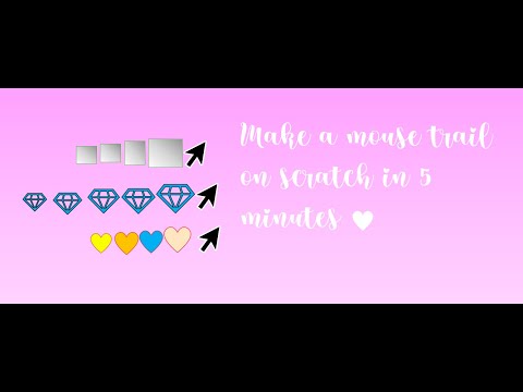 How to make a mouse trail on scratch||5 minute Scratch tutorial||Learn With Aanya