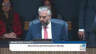 06.26.2025 - Miami-Dade Board of County Commissioners & CDMP Meeting