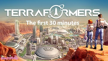 Terraformers - The first 30 minutes! Colony builder game [Early Access]