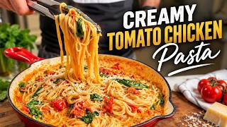 Creamy Tomato Chicken Pasta | Easy & Delicious 20-Minute Dinner screenshot 4