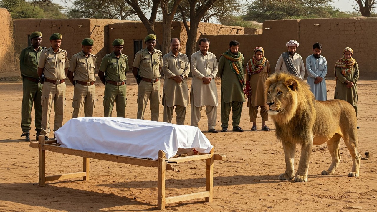 Outline Video A Lion Attends His Savior's Funeral, You Won't Believe What He Did Next