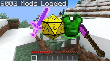 Minecraft Randomizer but with 6,000 mods...