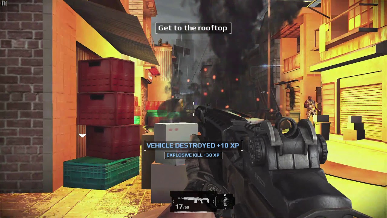 Modern combat 5 chapter 3 4th mission - YouTube