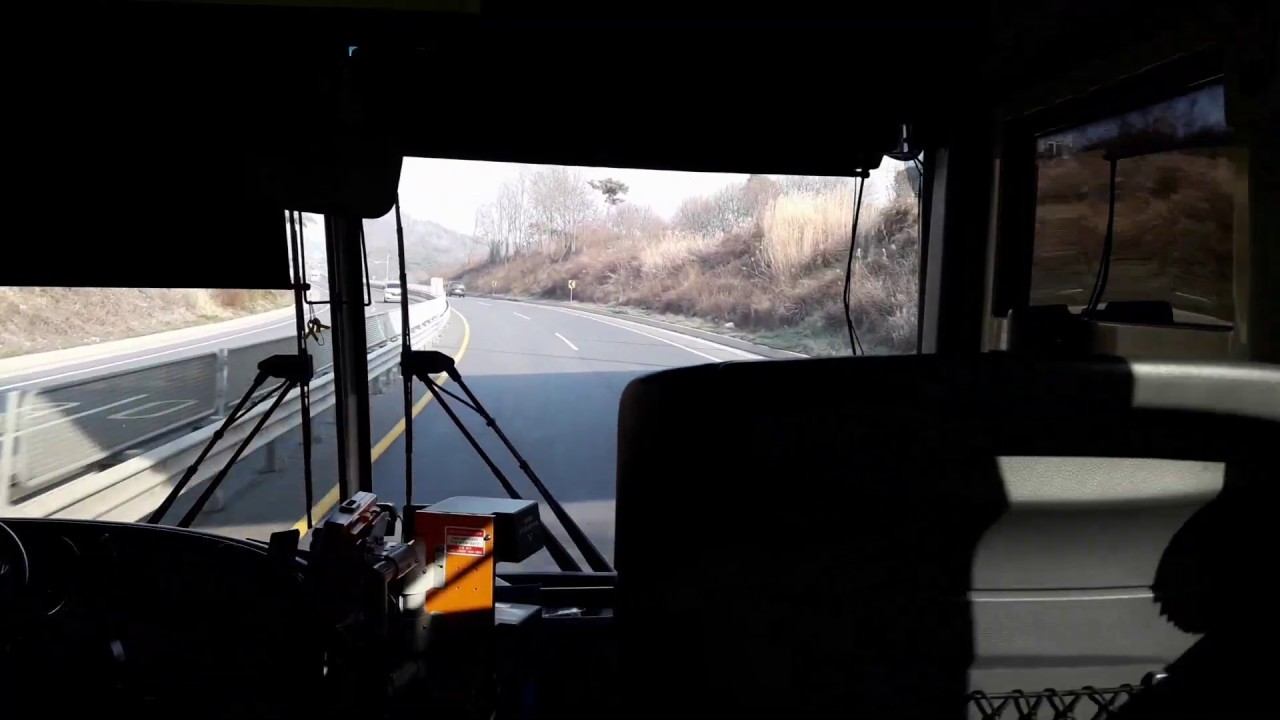 군산시외버스터미널→익산공용버스터미널 시외버스 주행영상