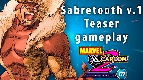 Marvel vs Capcom 2 M.U.G.E.N. Project - Sabretooth v1 Teaser Gameplay