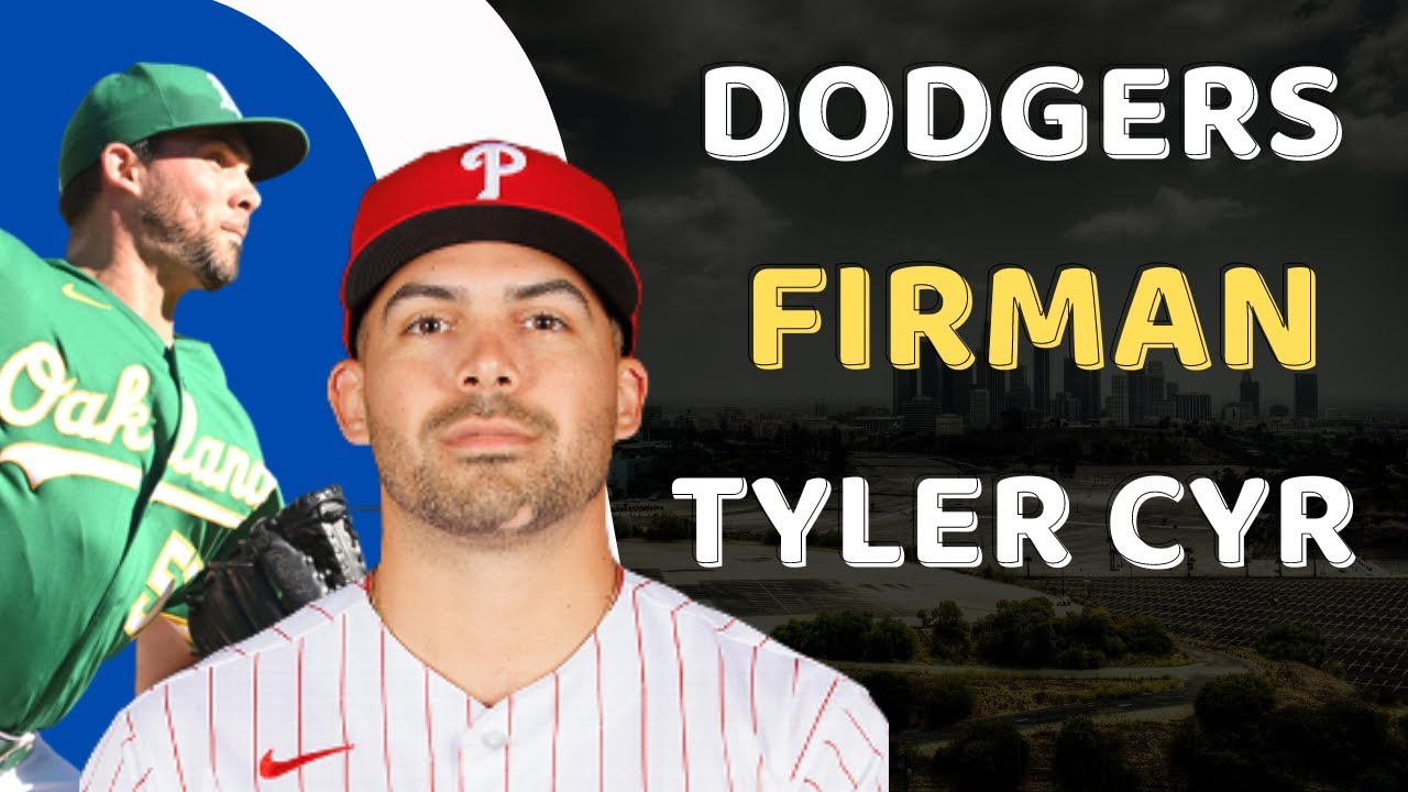 DODGERS de LOS ÁNGELES firman CONTRATO con TYLER CYR para la TEMPORADA