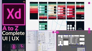 Complete Guide to Prototype a Mobile App - From Paper to Final Prototype  in Adobe XD -  [Tutorial]