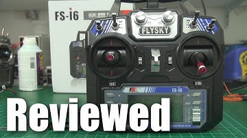 On the bench: FlySky FS i6 radio