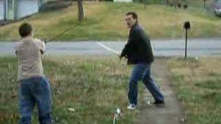 Crazy White Boy returns in Sword Fight