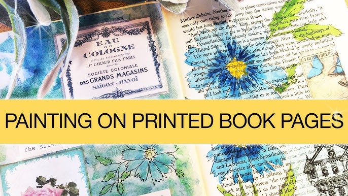 Washy Watercolor Florals Using a Bee Paper Company Watercolor Journal -  Indigojade Creative