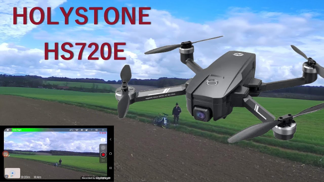 HOLYSTONE HS720E, REVUE ,TEST COMPLET YouTube