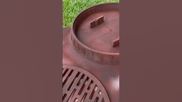 How to make a 3D print look like rusted metal #shorts