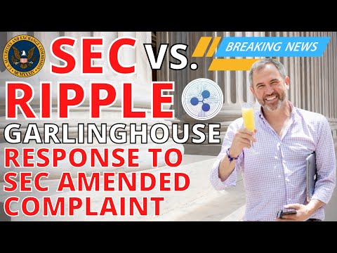 XRP Ripple - Breaking news today: Garlinghouse RESPONSE SEC Complaint vs Ripple Executive - More than 100 pg 1 XRP Ripple - Breaking news today: Garlinghouse RESPONSE SEC Complaint vs Ripple Executive - More than 100 pg thumbnail