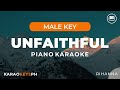 Unfaithful - Rihanna (Male Key - Piano Karaoke) Mp3 Song