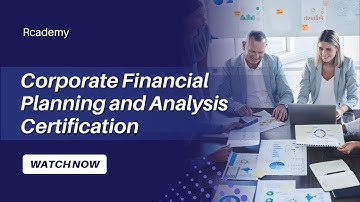 Corporate Financial Planning and Analysis Certification