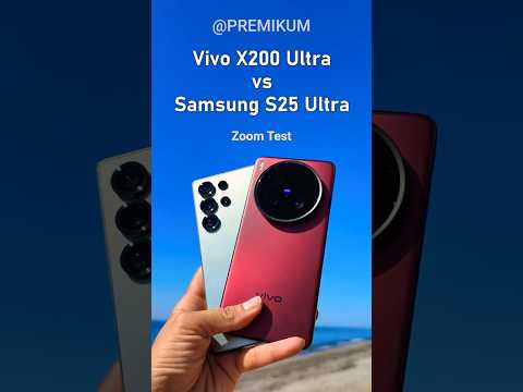 Vivo X200 Ultra vs Samsung S25 Ultra CAMERA BATTLE: Zoom Test On The Sea!